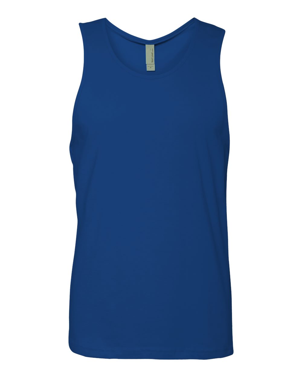 Unisex tank top, royal blue