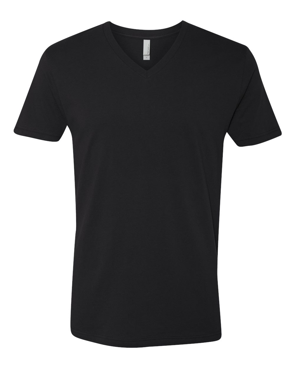 Unisex v-neck t-shirt, black