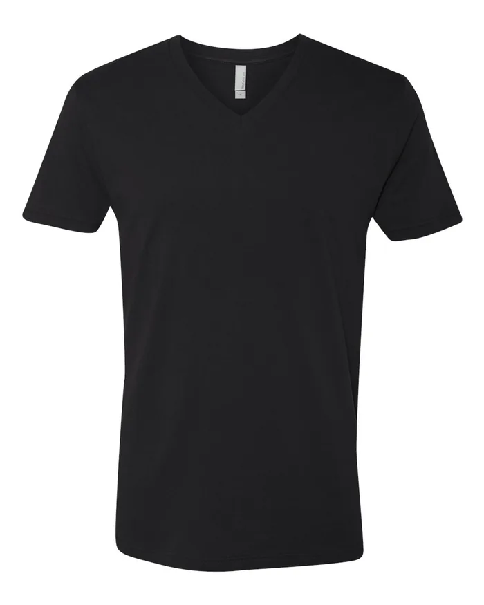 Unisex v-neck t-shirt, black